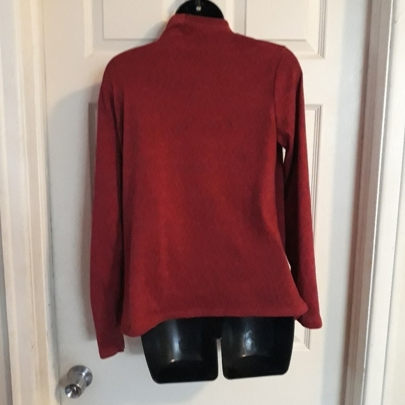 Pleione red sweater size small 5/$25 - Picture 2 of 3